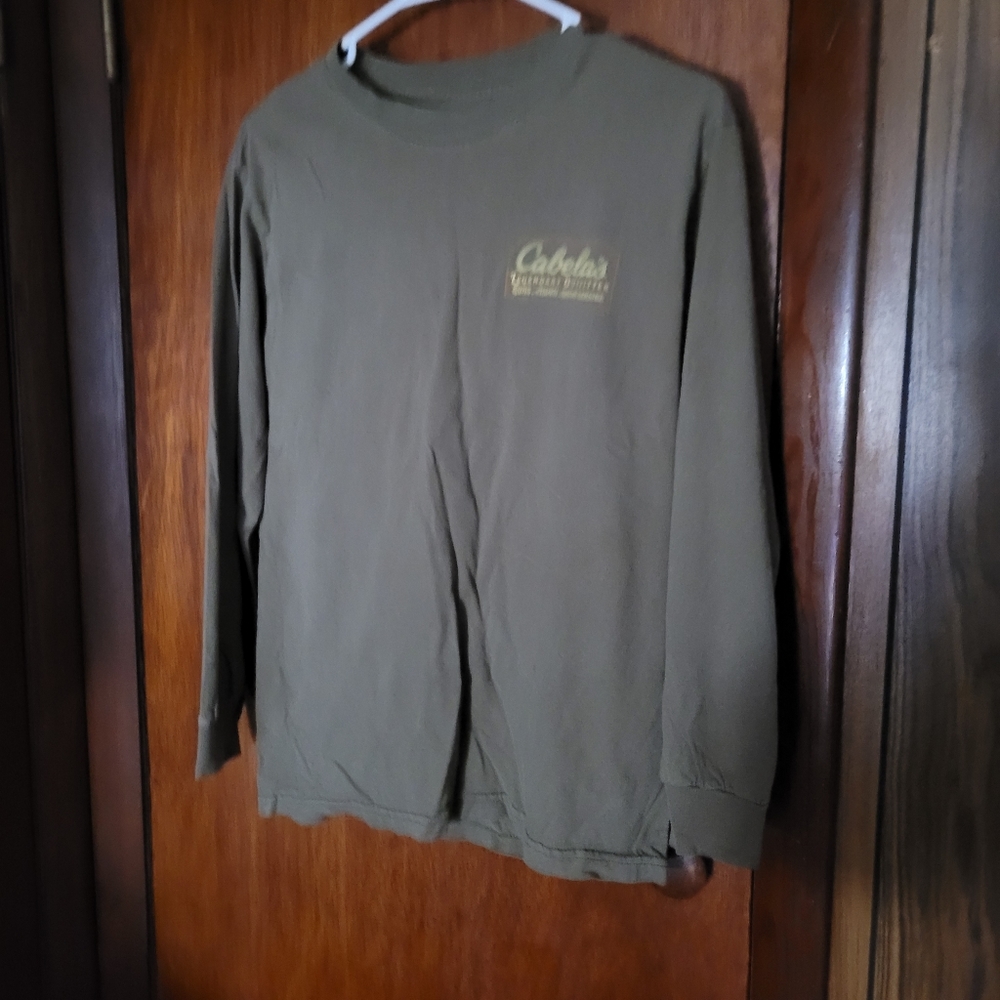 Cabela's Shirt Long Sleeve size M.